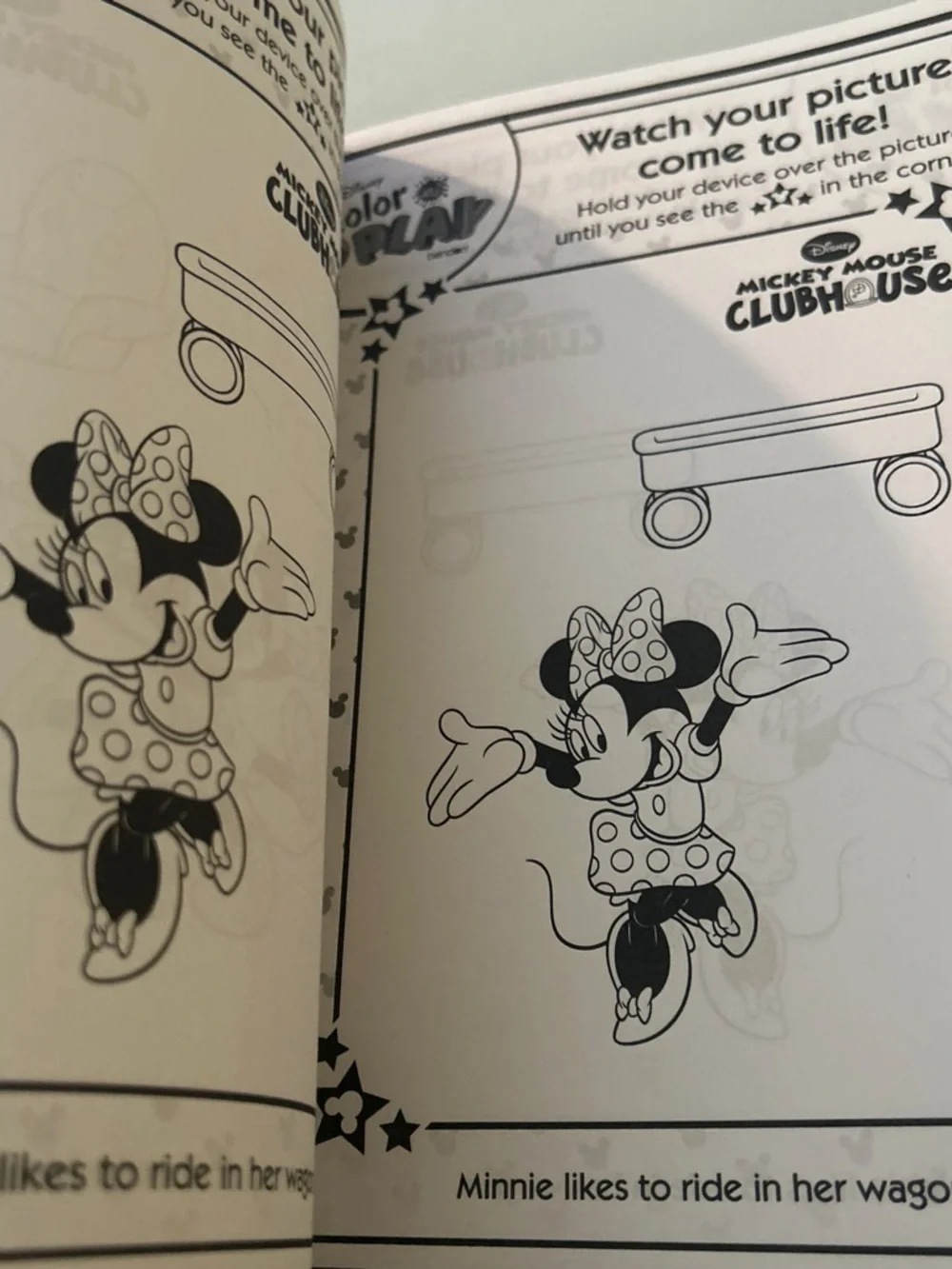 Disney Color and Play Mickey Mouse Clubhouse Activity Book - Yellow, Red, Black